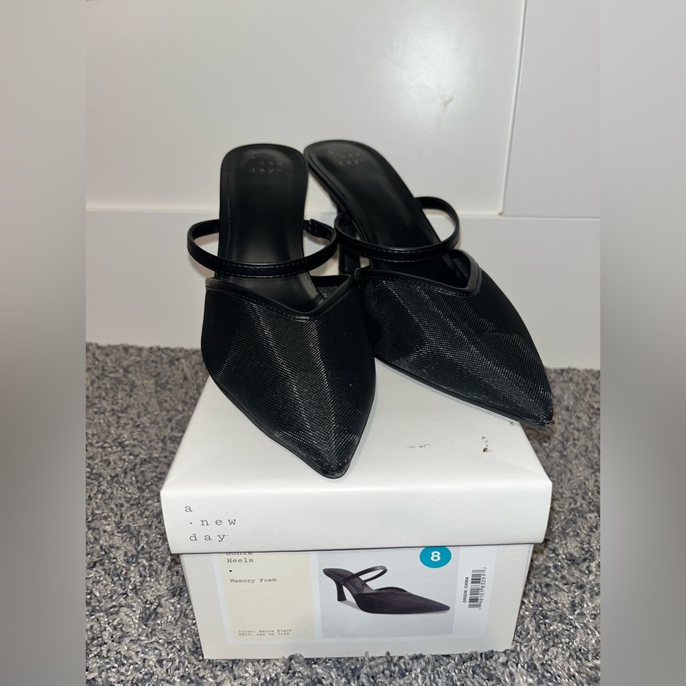 A New Day Women's Mesh Pump Heels